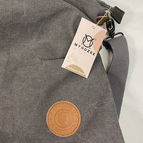 MYHOZEE Canvas Crossbody Bag Women, School Bag, Travel Bag, Purse Handbag - Picture 10 of 12